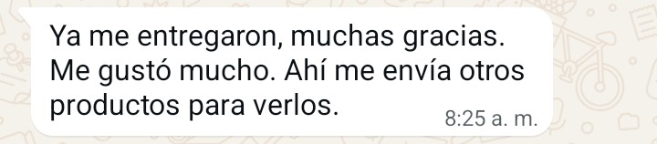 Testimonio WhatsApp